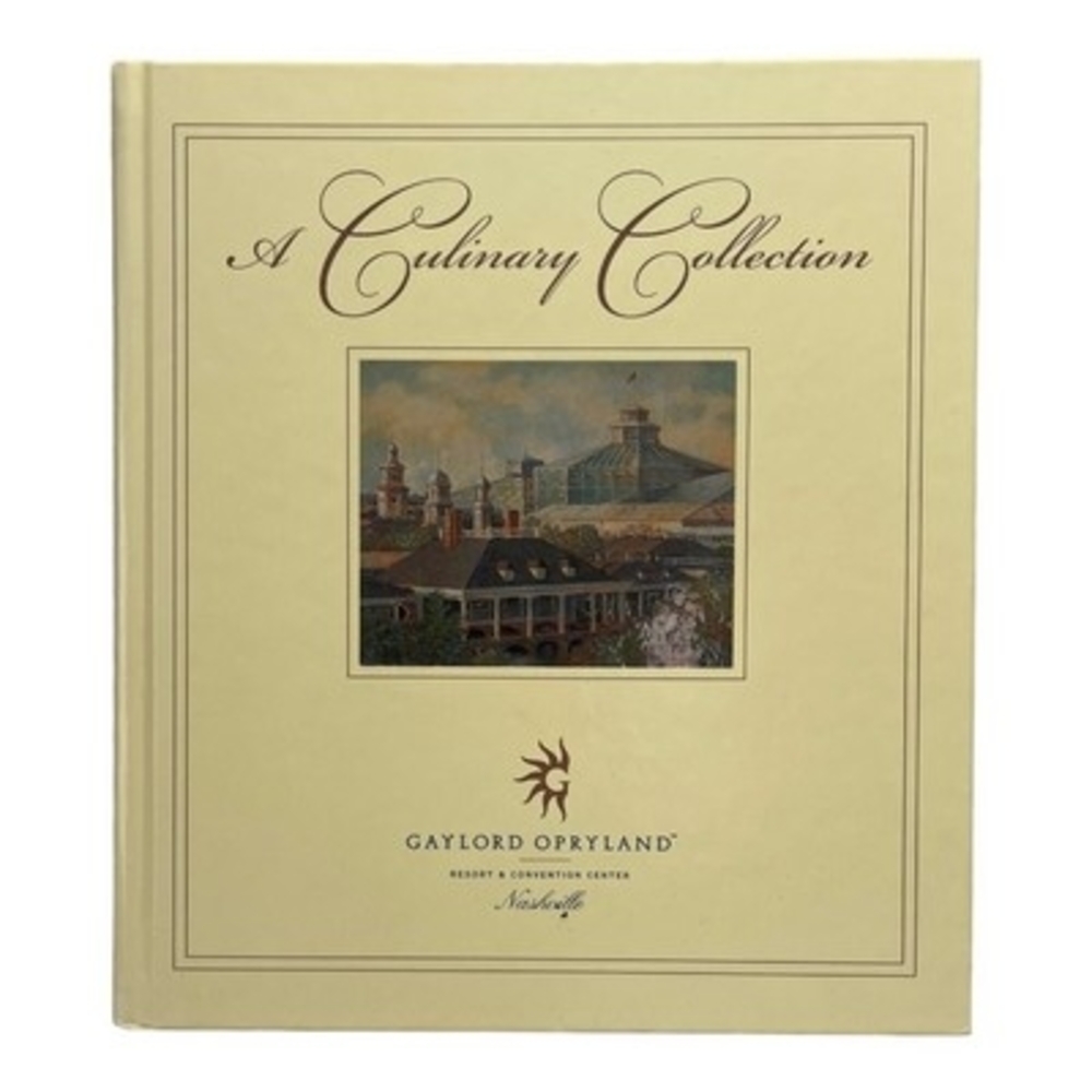 Shirlee Verploegen Culinary Collection Gaylord Opryland Cookbook 195 Pages Good+